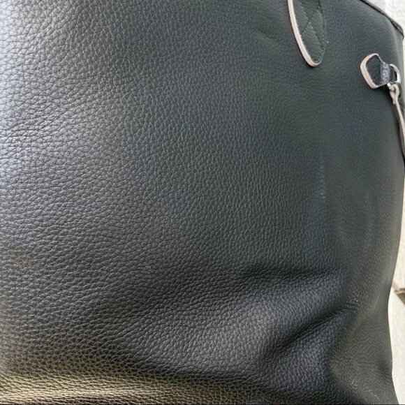 Lodis black pebbled leather tote bag - Picture 4 of 11